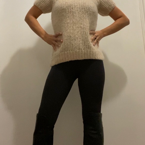 Alpaca BCBG Short Sleeve Sweater - Picture 4 of 4